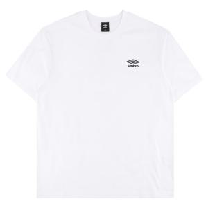 엄브로 에센셜 스몰로고 반팔 티셔츠 UR123CRS19WHT