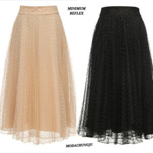 [미니멈]MD 메탈릭 샤 플리츠 스커트 MD MYAAWS1160_CJ