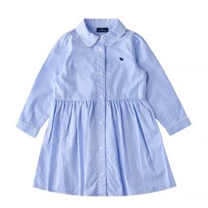 [블루독] 퓨어B.스트라이프레이스원피스 치마 2611540050 2611540050