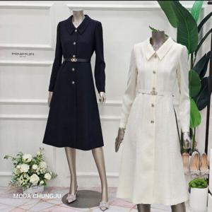 [미니멈]MD 카라넥 플레어  단아 원피스 MD MMZAGWO2950_CJ