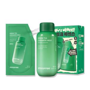 이니스프리 그린티 세라마이드 밀크 에센스 리필 기획 세트