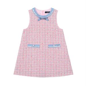 [티파니(정상)](T51KCO010)-핑크 트위드 JP/SK