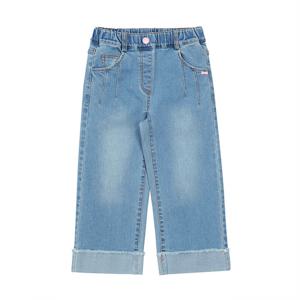 [티파니(정상)]데님 롤업 일자팬츠 (T41KBP010)