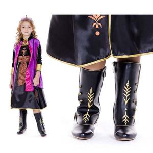 겨울왕국2 안나 부츠 캐릭터코스튬 여아구두 파티신발