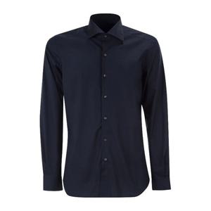 페이 스트레치 포플린 백 플리츠 셔츠 NCMA152259SORM U807