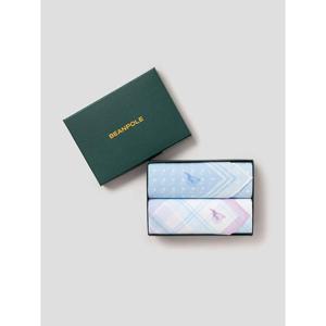 [빈폴ACC] 여성 나염 손수건 2매 세트 - 핑크 (BE6184L31X)