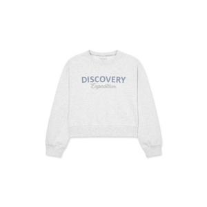 디스커버리키즈긴팔티 AQS DKTR42051-MGL 여아 에센셜 로고 맨투맨