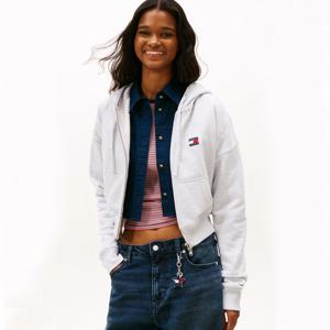 타미진 여성 박시 크롭 후디 집업 T32G0TJC01TWT2