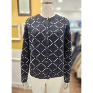 BCBG 세이브존01 프리티 텍스쳐 니트 가디건 B5DAK123A