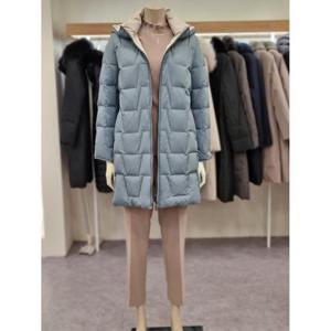 벨리시앙 세이브존07 후드배색 구스 패딩 코트 HZ3430