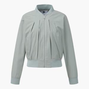 데상트골프자켓 JQS DQ12WFBL21-LKHG 여성 셔링 포인트 블루종 점퍼 / Light Khaki