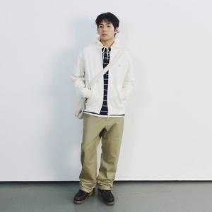 캉골 에센셜 집업 후디 5145 크림 KSECZU51450