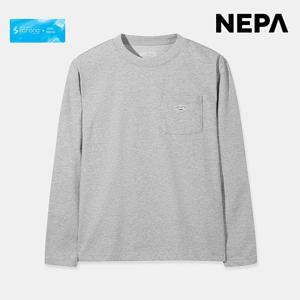 네파 [택가 69,000원] 26 S/S 봄 가을 공용 C/P 베이직 긴팔 라운드 티셔츠 (3 COLOR) 7MC5343