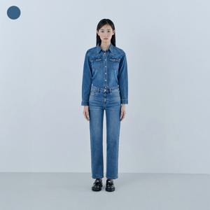 [게스(진)]여성 MBL톤 스트레이트 청바지 YQ1D9060