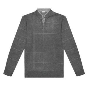 보스트로 HC12 체크 패턴  레이어드 니트 AWT25379