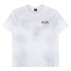 엄브로 HBL 엄그레이 빈티지 그래픽 반팔 티셔츠 UR121CRS21WMG