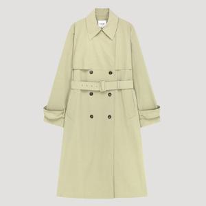 [시스티나]오버핏 벨티드 더블 트렌치 코트 AWWBYP11070