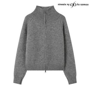 나인식스뉴욕 데일리 하이넥 투웨이 집업 가디건 (NP4CK024L0)