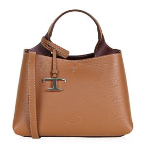 토즈 26SS 여성 타임리스 마이크로 토트백 브라운버건디 XBWAPAEL000QRI 9P13