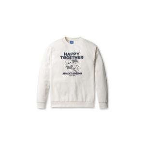 [폴햄]남성 더블니트 어프어프x코숏 세미오버핏 맨투맨 PHG1TR1010