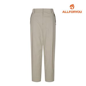 [올포유] 여성 바텍 포인트 코튼 혼방 배기 팬츠 ALPTM3221-509