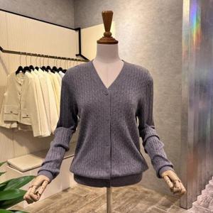 [ab.f.z]AOA5ZY32G_단추 꽈배기 가디건