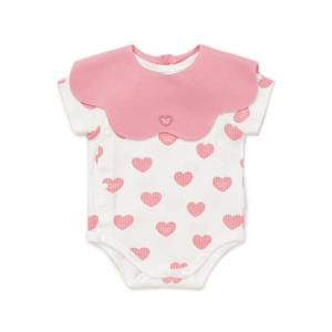 [블루독베이비] (PK)하트뱀부세트바디수트B 4637004008 4637004008