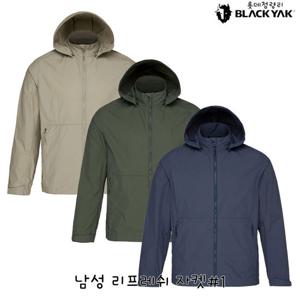 불랙야크 남성 홑겹 바람막이 등산점퍼 남성 리프레쉬 자켓 1BYJKMV007