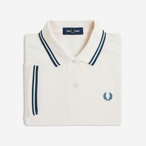 [공식][G3600] 트윈 팁 프레드페리 셔츠 - 실키피치/다크페트롤 AFPF2533600-Z74