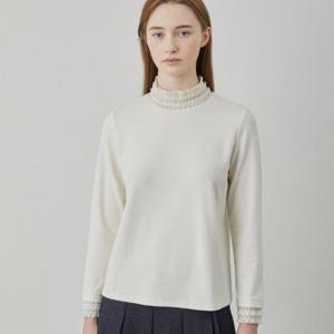 [올리비아로렌]올리비아로렌 MG01 레이스 패치 티셔츠 VOBAL5S11