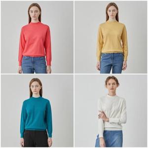 [올리비아로렌]올리비아로렌 MG01 반넥 기본 풀오버_ VOBBL5S112