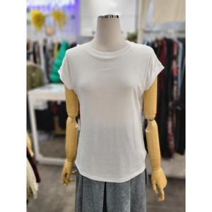 밸리걸 세이브존01 캡소매 라운드넥 무지 기본 티셔츠 617800