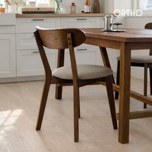 올쏘 우디아 오크 원목 쿠션 식탁의자 카페 체어