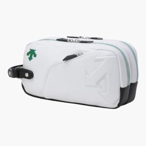 데상트골프파우치 JQS DQ12MFBG21-GRNG 남여공용 크론 파우치 / GRNG