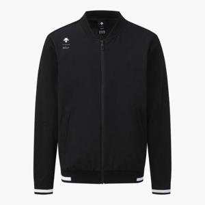 데상트골프자켓 JQS DQ12MFBL32-BLKG 남성 니트 하이브리드 점퍼 / BLACK