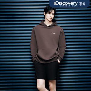 [디스커버리] 덴버 스몰로고 후드티셔츠 (Brown) DXHD33061-DWS