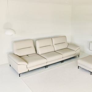 [다우닝] 아지오 4인 스윙 전체 통가죽 소파