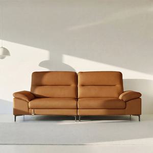 [다우닝] 아지오 3인 스윙 전체 천연가죽 소파