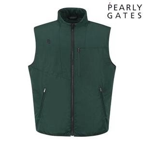 파리게이츠 (511E1JV101) 남성 로고 집업 구스다운 베스트