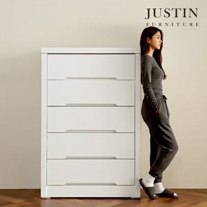 [저스틴퍼니처]솔리드 대형 깊은 5단 서랍장(900)