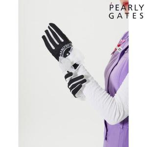 파리게이츠 (521E1GV002) 여성 더블 리본 스마일 양손 장갑