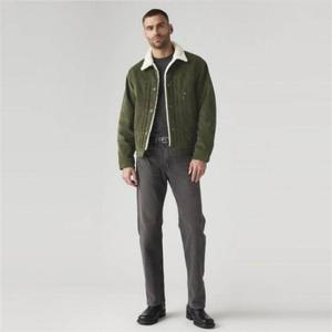 리바이스 남성 505 레귤러 스트레이트 웜진 흑청 청바지 00505-2900 371247