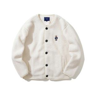 예일 YALE 엠브로이더리 댄 카라리스 플리스 자켓_아이보리 YEF1JK302BIV YFW1FJ302SIV 371579