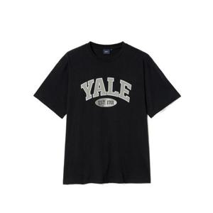예일 YALE 투톤아치 반팔티셔츠_블랙 YGM1SS306SBK 372420