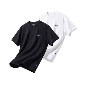 예일 YALE [2PACK] 쿨코튼 스몰아치 티셔츠_블랙화이트 YGM9SS308SWB 371731