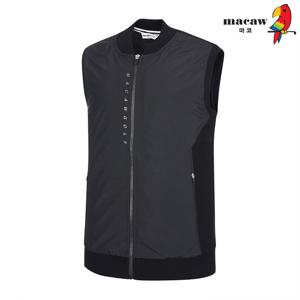 [마코] (남성)앞판 우븐 패치 풀오버 베스트_MNM1SV62