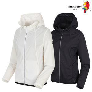 [마코] (여성)밑단 메쉬 집업 점퍼_MNW1JP64