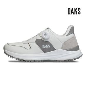 2026년 닥스골프 스파이크리스 남성 골프화 화이트그레이 DKSH-048M