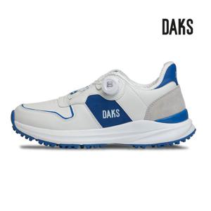 2026년 닥스골프 스파이크리스 남성 골프화 화이트블루 DKSH-048M