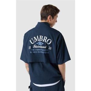 엄브로 시어서커 반팔 스탠넥 아노락 UQ221CWT63 372914